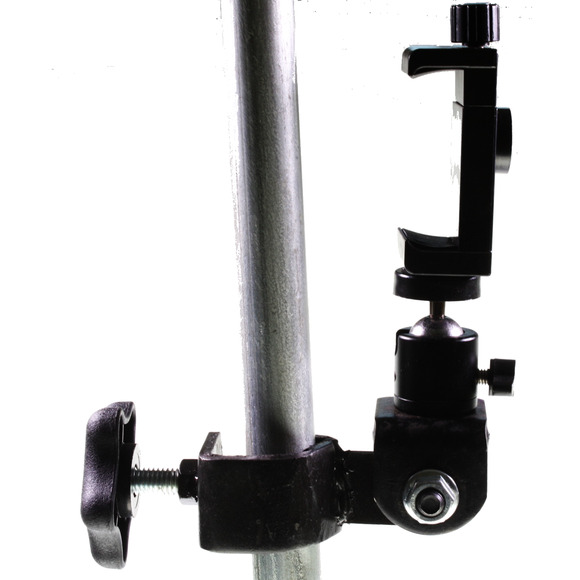 Malby Clamp by GripTough® Camera Pipe Clamp for Phones, Cameras, Ring Light - Picture 7 of 12